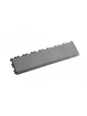Rampe PVC Fliese verdeckte Verbindung eco grau