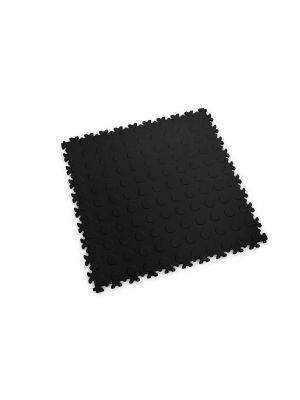 PVC Fliesen Noppen - schwarz