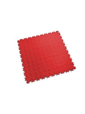 PVC Fliese Noppenoptik - rot