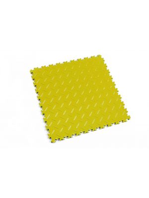 PVC Fliese Riffelblech - gelb