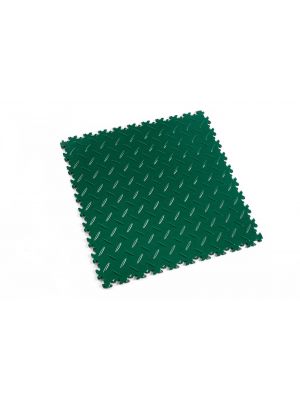 PVC Fliese Riffelblech - gr&uuml;n