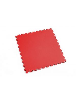 PVC Fliese Leder - rot