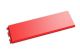 Rampe PVC Fliese verdeckte Verbindung rot - Ausführung A