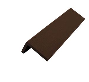 WPC L-Abschlussleiste - chocolate braun
