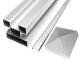 2700 mm Aluminium Pfosten Zaunpfosten alu - SYSTEM