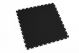 PVC Fliese Leder - schwarz