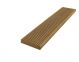 WPC Flachleiste Teak - Riffelung