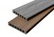 WPC coextrudierte Terrassendielen Komplettangebot - braun / grau