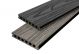 WPC coextrudierte Terrassendielen Komplettangebot - schwarz / grau