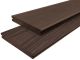 WPC massiv Terrassendielen Komplettangebot - chocolate braun