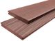WPC massiv Terrassendielen Komplettangebot - redwood braun