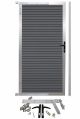 Rhombus WPC Gartentür SYSTEM -  Anthrazit / AL