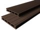 WPC Terrassendielen Komplettangebot Hohlkammer Dielen chocolate braun