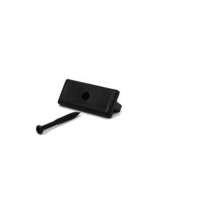 Kunststoff Clip schwarz für WPC Terrassendielen