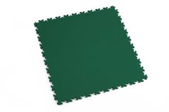 PVC Fliese Leder - grün