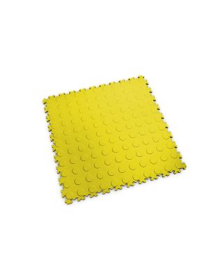 PVC Fliese Noppenoptik - gelb